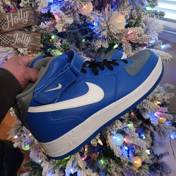 Nike Air Force 1 Mid Nike By You Streetwear Shoes Size 13 for Men - Picture 9 of 11